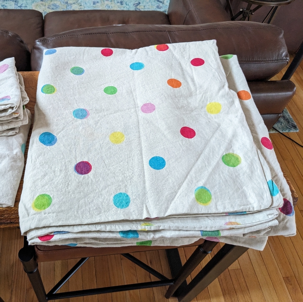 Ikea Queen linen duvet cover
